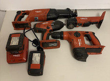 Hilti 18v 4 Tool LOT, Angle