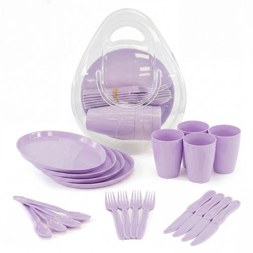 Pcs picnic cutlery - 21,