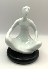 Woman Yoga Abstract Figurine