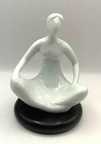 Woman yoga abstract - woman,