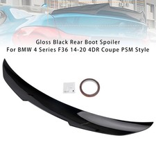 Gloss Black Rear Boot Spoiler