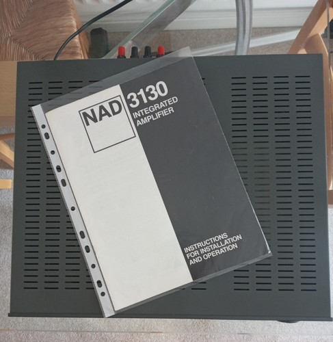 Nad 3130 integrated amp vinyl - nad,