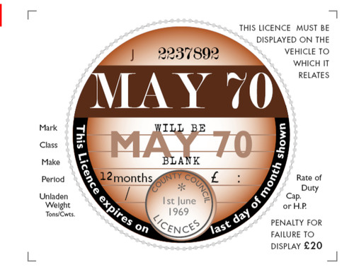 May 1970 vintage classic - may, or