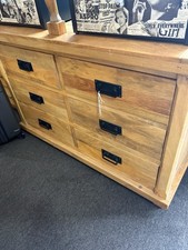 Solid Oak 6  Chest Draws