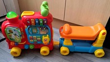 VTech Ride-On Push-Along Alphabet Train Set