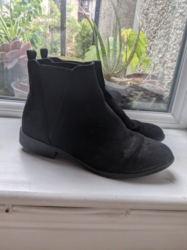 Primark size black suede - 4,