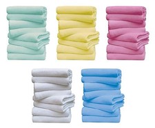 DARLING Premium Quality Baby Terry Towelling Nappies, 61x61cm Washable/Re-usable