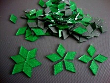 100 # Mosaic Green glitter