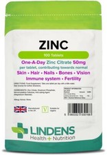 Zinc 100 Tablets High Strength