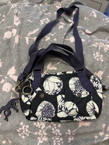 Kipling floral bag - purple, and
