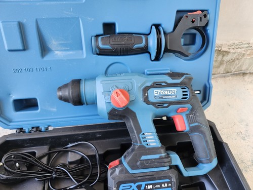Erbauer 18v ext brushless - ext, sds