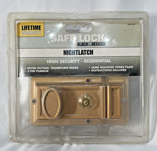 Black decker safe lock - &,