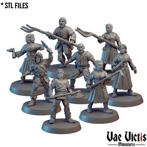 Ruffians warband 32mm - ruffians,
