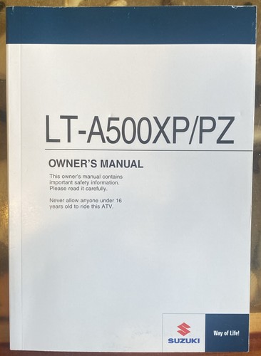 Oem 2012 suzuki - suzuki, lt-a500xp