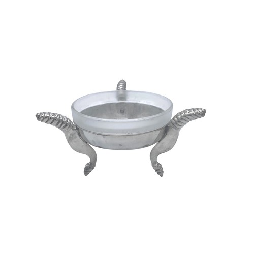 Vtg solid heavy - vtg, pewter