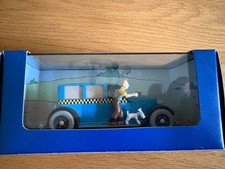 Tintin diecast car: Taxi from Tintin in America by Herge/Moulinsart 2001