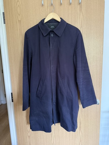 Apc navy coat size - apc, large