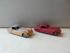 2 x Dinky 157 Jaguar XK 120 -