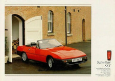 Reliant Scimitar SST 1990-1992 UK Market Single Sheet Brochure 1400 & 1800 Ti