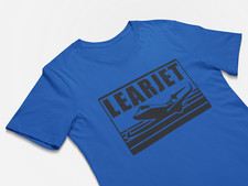 Learjet Business Jet Retro