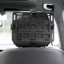 Universal Tactical Rigid MOLLE Panel Car Seat Back Headrest Storage Organizer