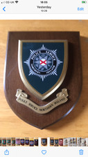 Northern Ireland Police service wall plaque shield crest badge 