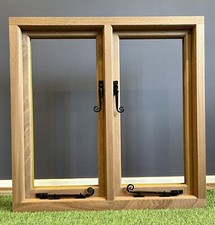 Sapele Wood Hardwood Window 900mm x 900mm Flat Pack Self Assembly Unassembled