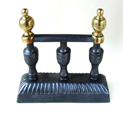Antique door stop - door, cast