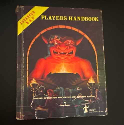 Tsr 1st edition players - ad&d,