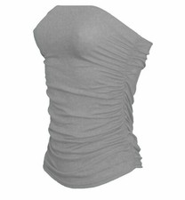 Womens Plain Strapless