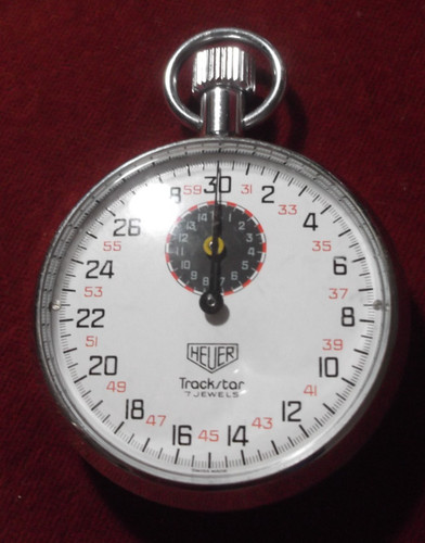 Rare vintage heuer trackstar - vintage, 7