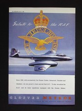 Original 1950 Advert Gloster