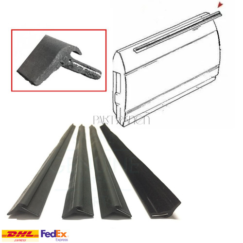 Door window seal belt rubber - window,