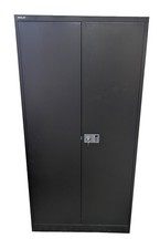 Bisley 2 Door Black Metal 1.8m