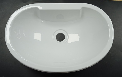 Elddis sink basin white - elddis,
