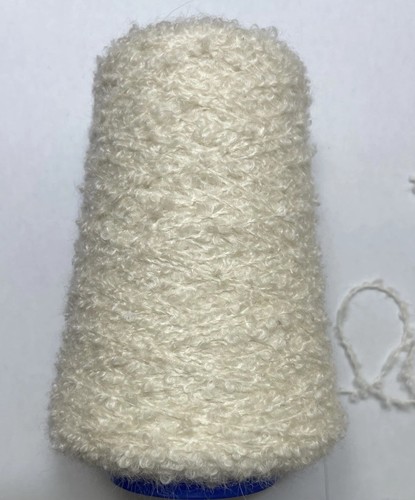 Mohair boucle chunky yarn - 70%,