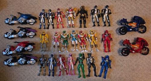 Power rangers action figures - action,