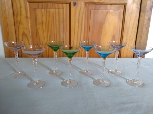 Vintage czech handblown - 8,
