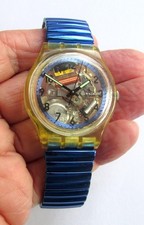 SWATCH SKELETON WATCH ZURICH FINANCIAL 1994 / SKK 103 Z