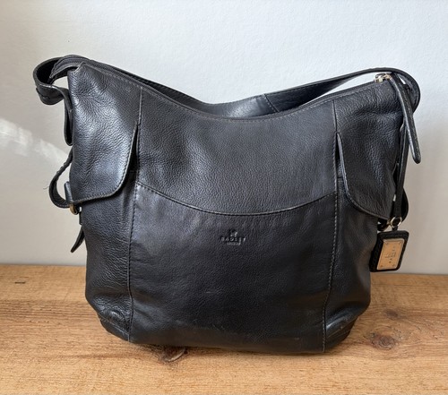 Vintage radley black leather - radley,