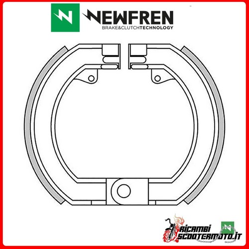 Front brake hangers newfren - front,