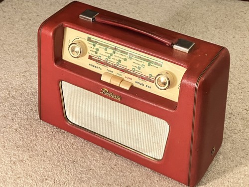Roberts rt8 red vintage - rt8, retro