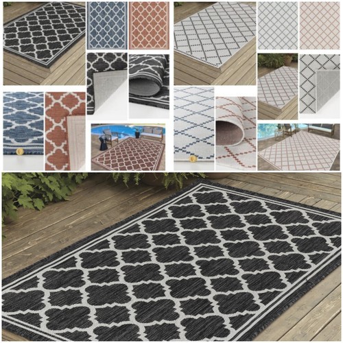 Garden patio geometric rugs - patio,