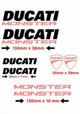 8 Set Ducati Monster vinyl