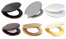 NEW MDF WOOD TOILET SEAT LID