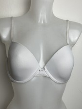 Primark Secret Possessions Bra Underwired Padded Tshirt Full Cup Size 34D White