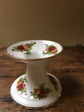 Vintage Royal Albert - Bone China - Old Country Roses - Candlestick Holder 1962