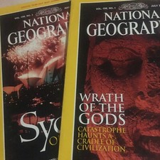 NATIONAL GEOGRAPHIC-x2 Sidney Olympic city & Wrath Of The Gods