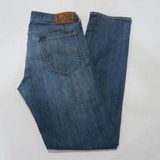 Lee DAREN VTG 90s Stretch Mens Regular Fit skinny Blue W33 / L31 REF (M18226)