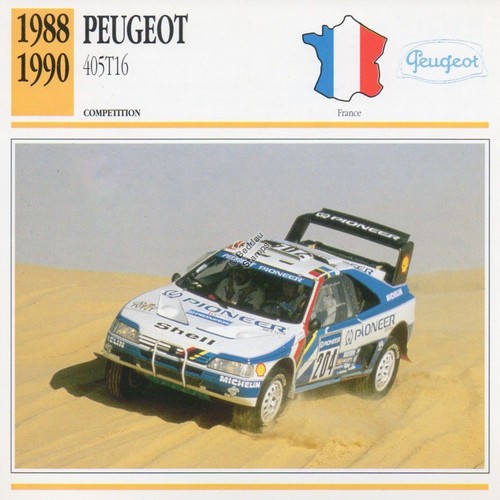 1988 1990 peugeot - peugeot, t16